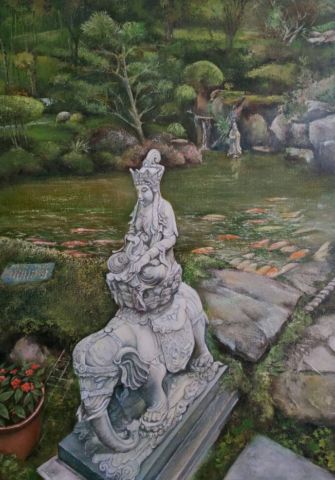 Древняя статуя