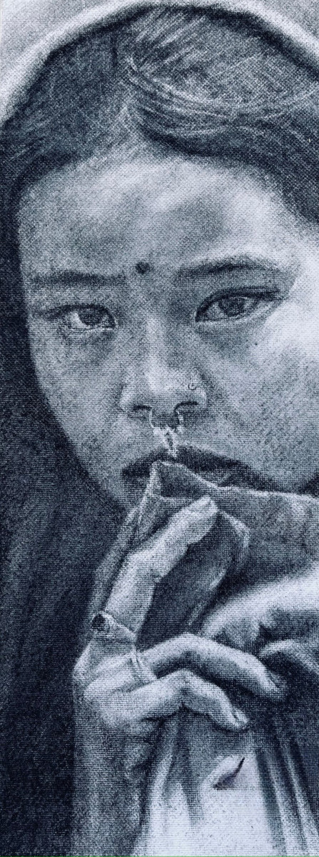 Непальская девушка