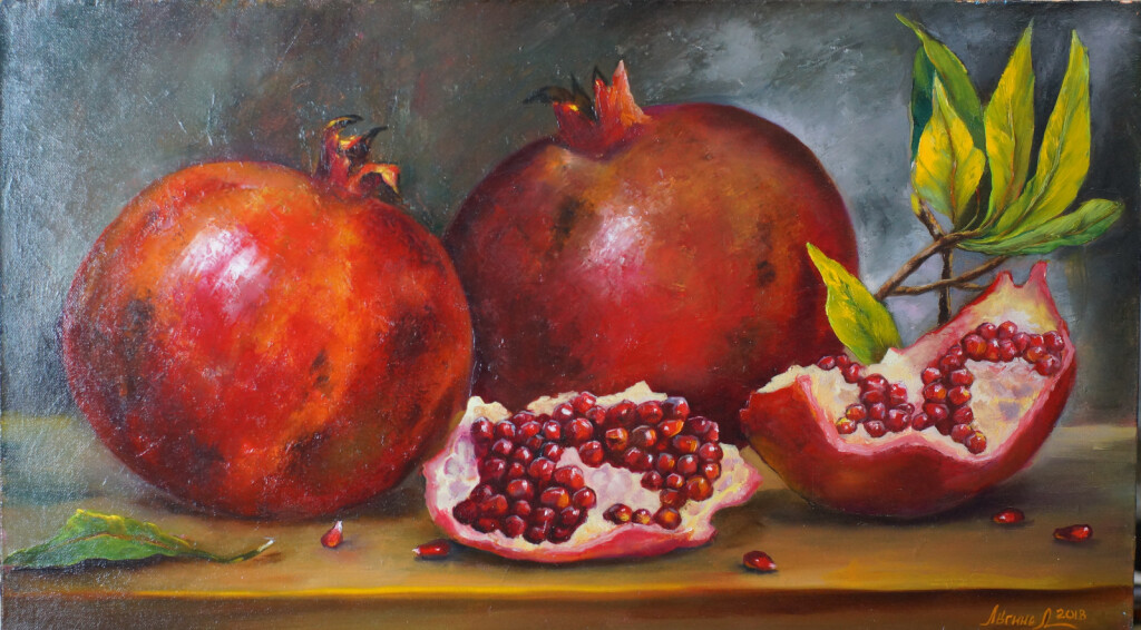 Спелые гранаты