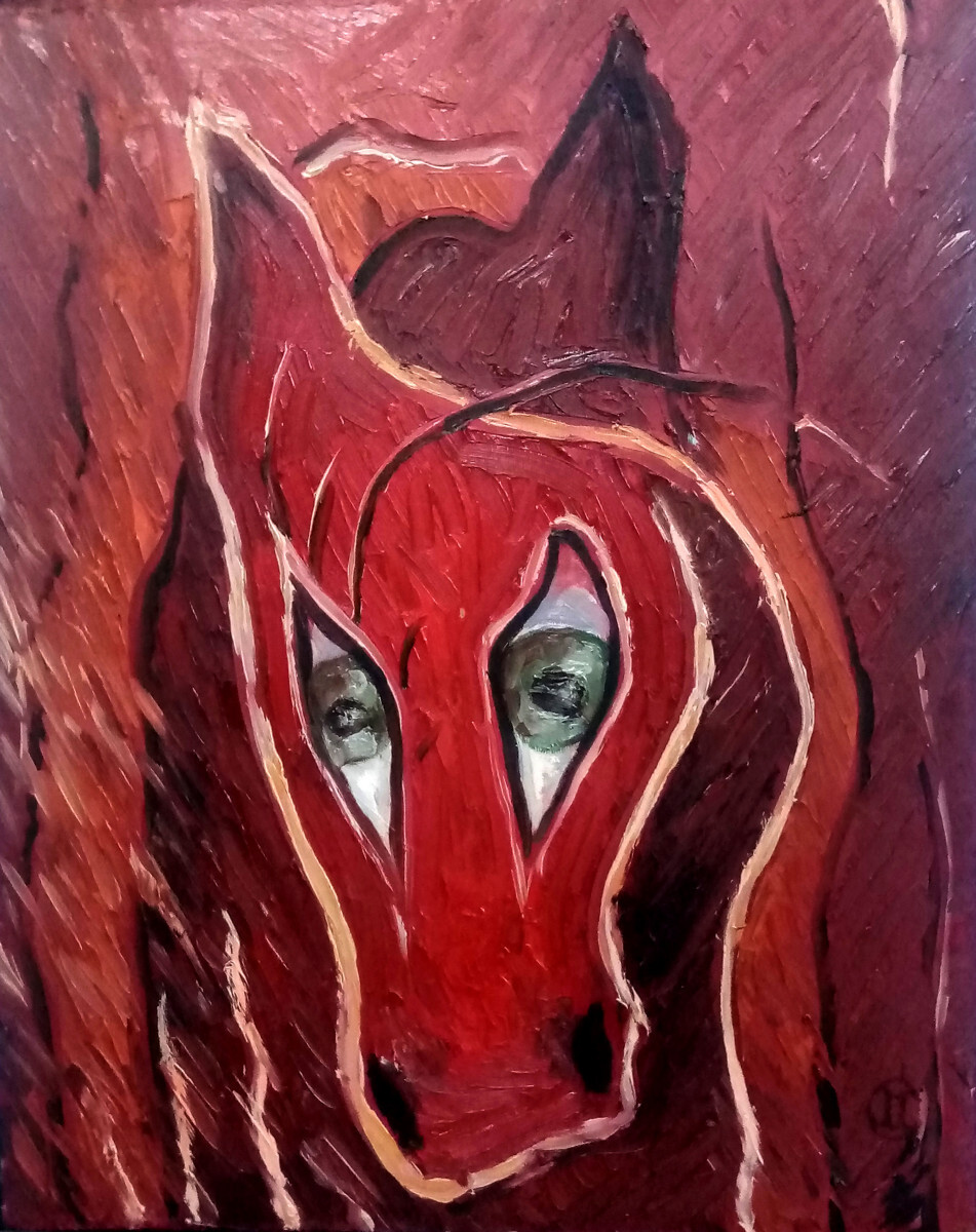 Печальная лошадь