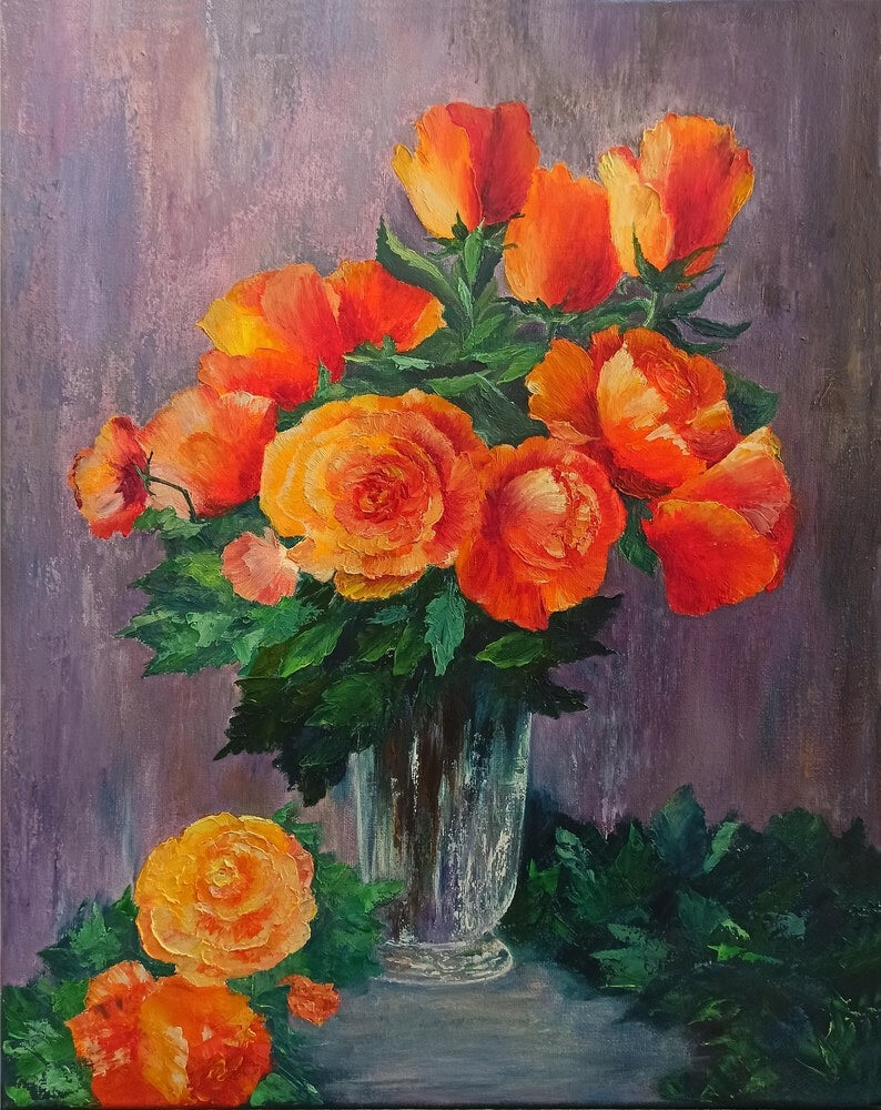 Букет сибирских роз