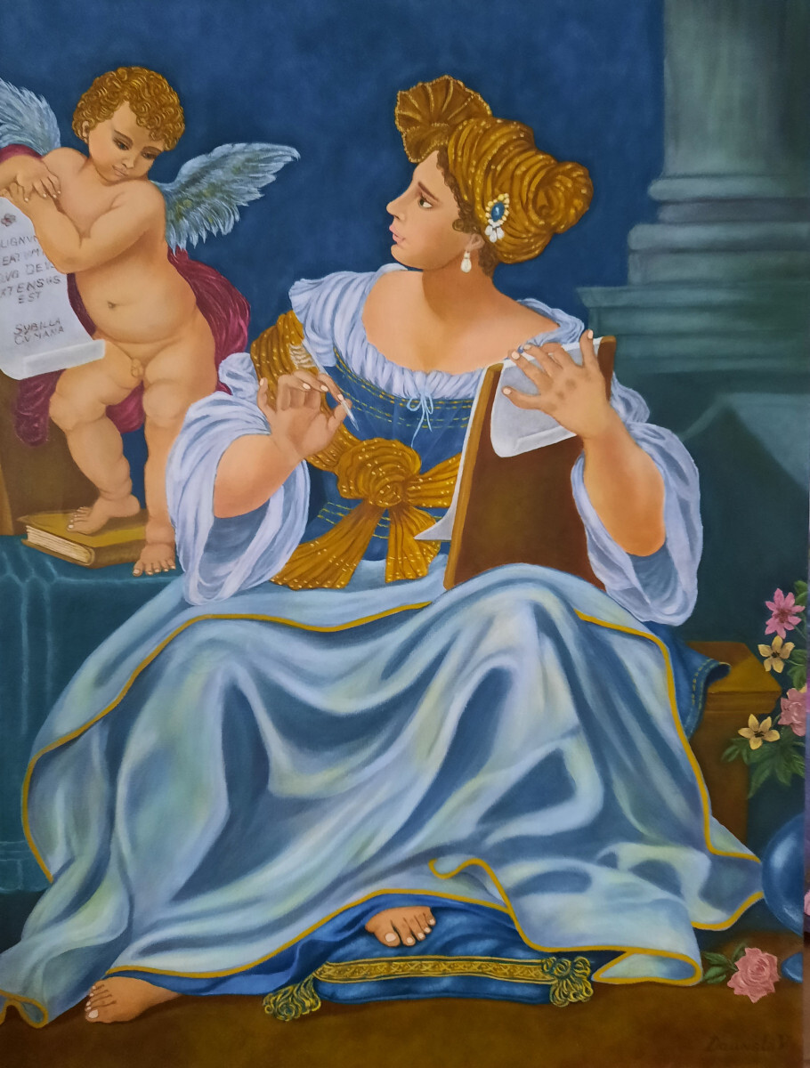 Сибилла де Кумас и ангел