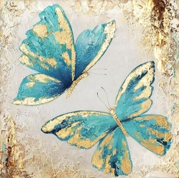 Голубые бабочки