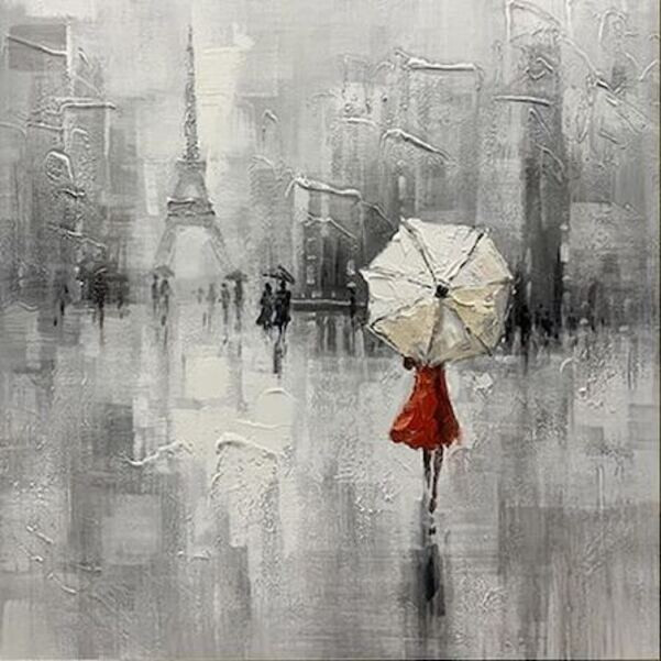 Дождливый Париж