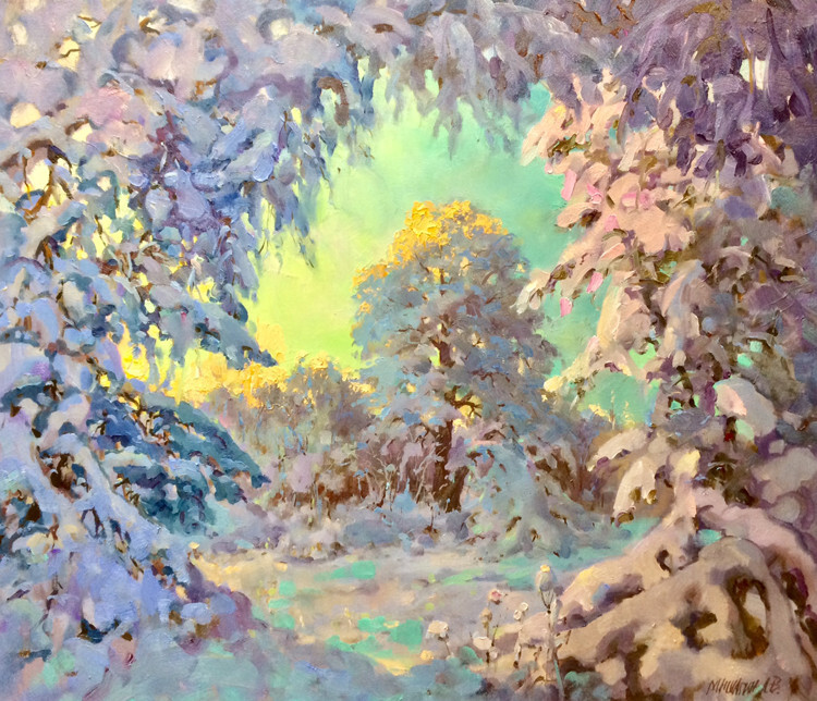 В снежной бахроме