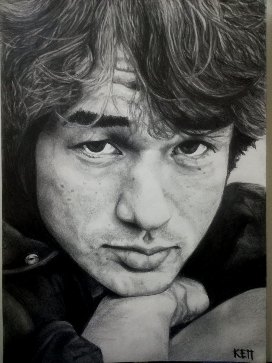 Портрет Виктора Цоя