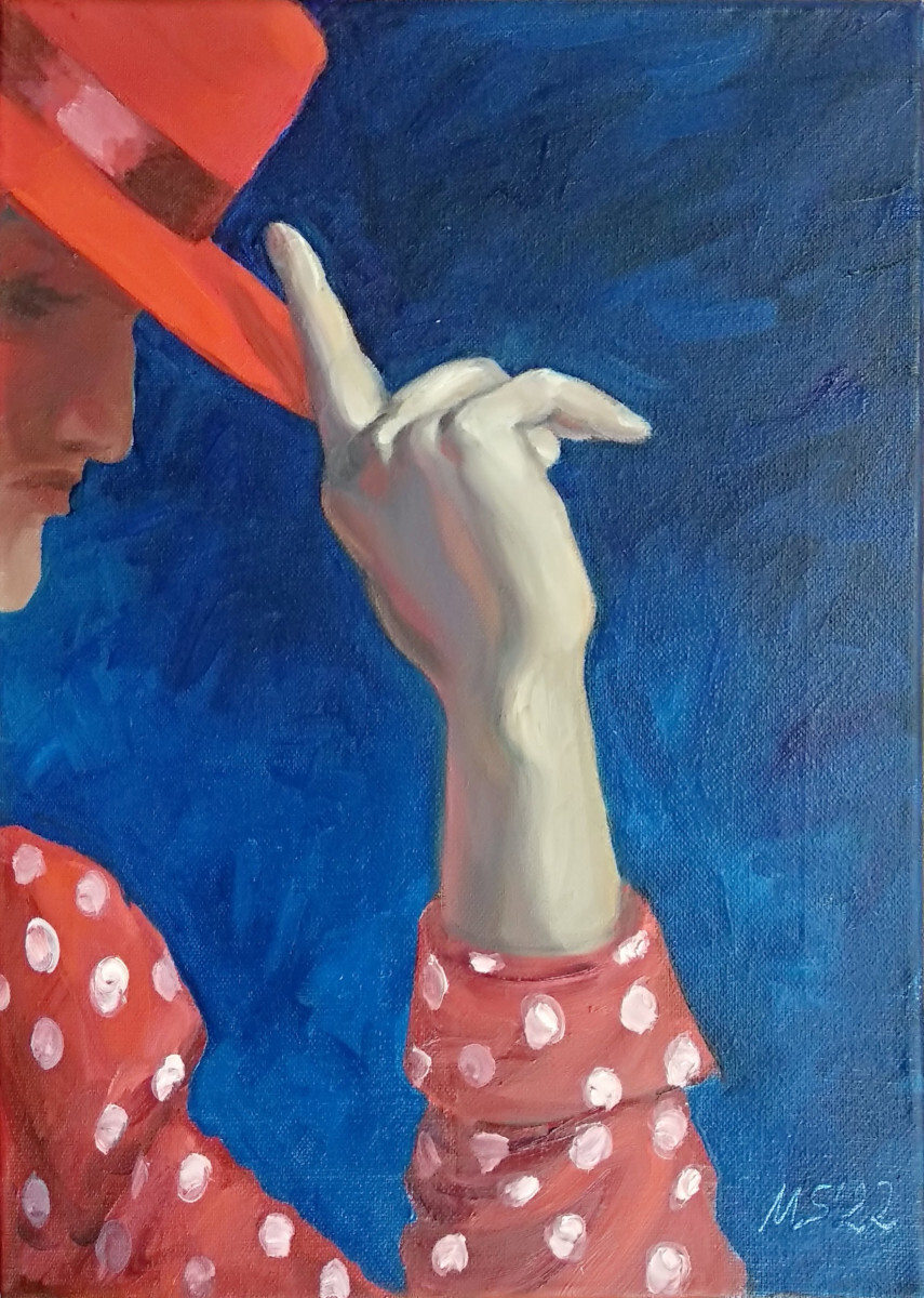 Рука со шляпой