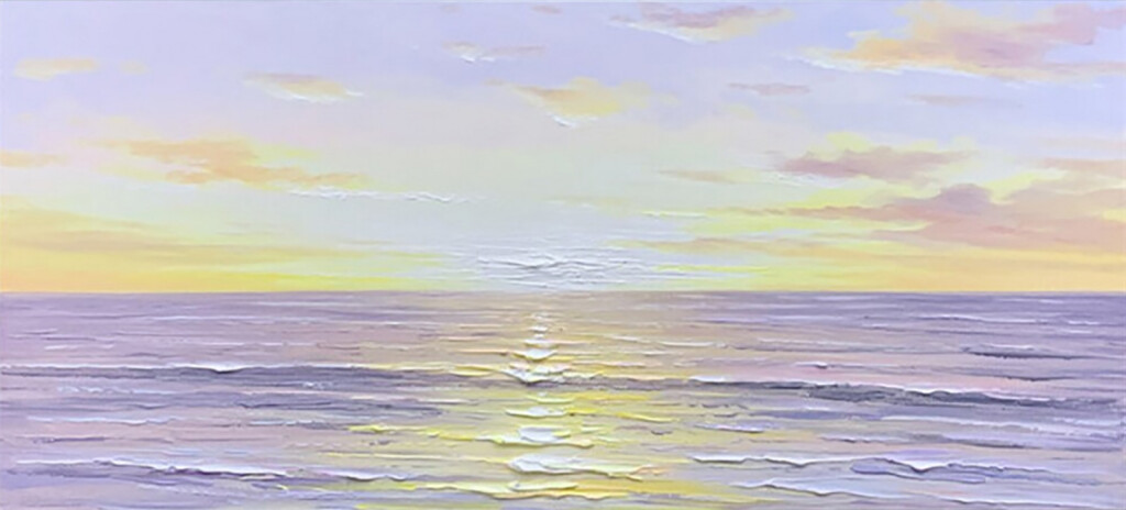 Восход солнца на море