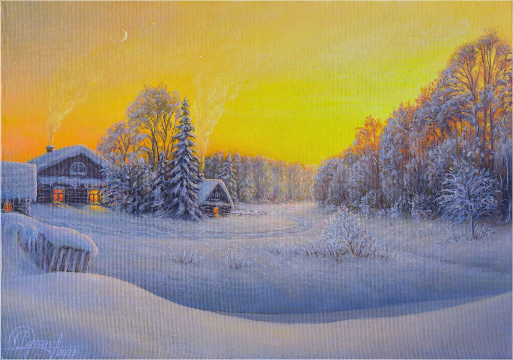 Морозное утро