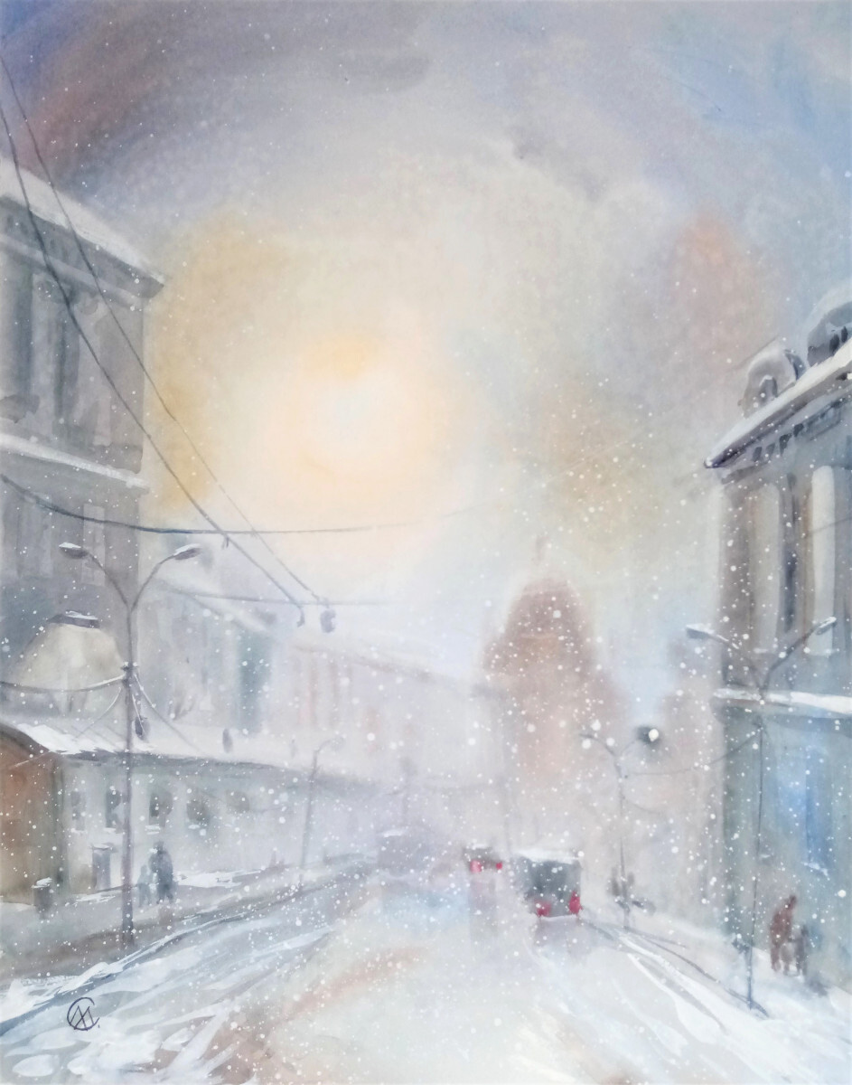 Февральское утро