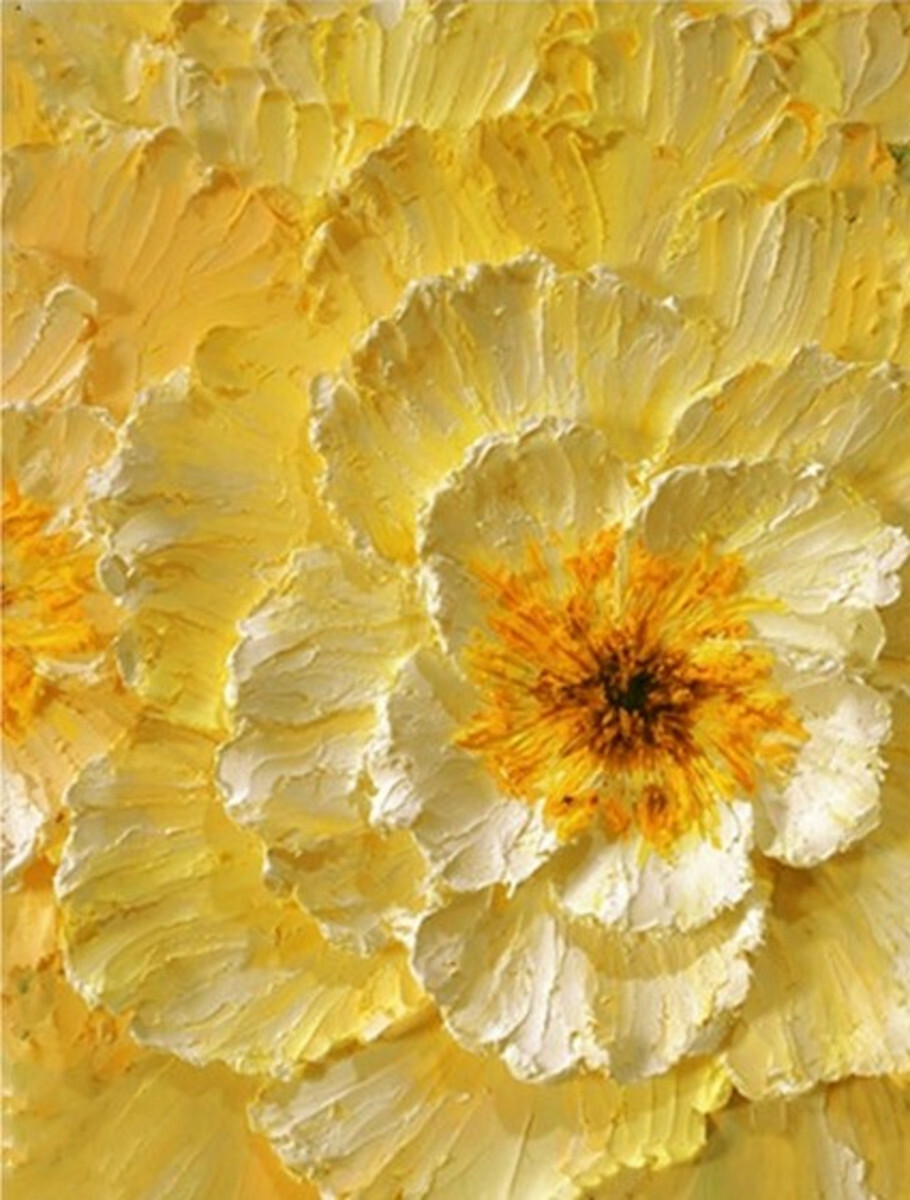 Объемный цветок