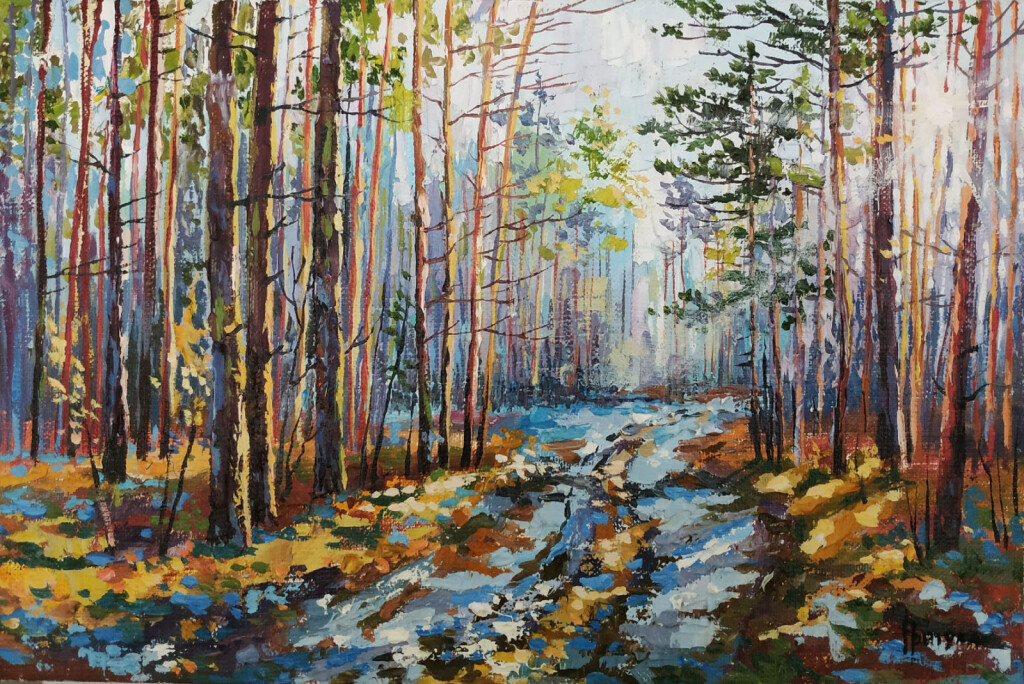 Сосновый лес