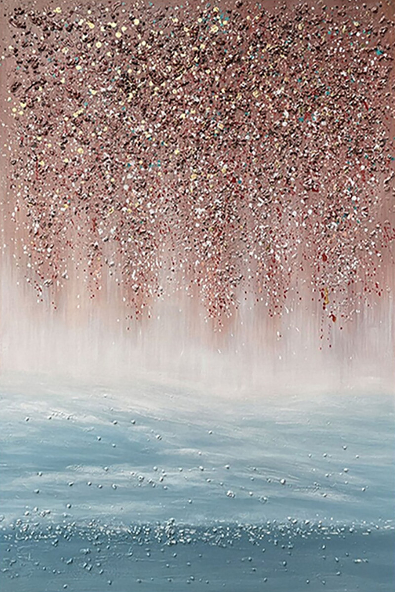 Пыльно-розовый дождь