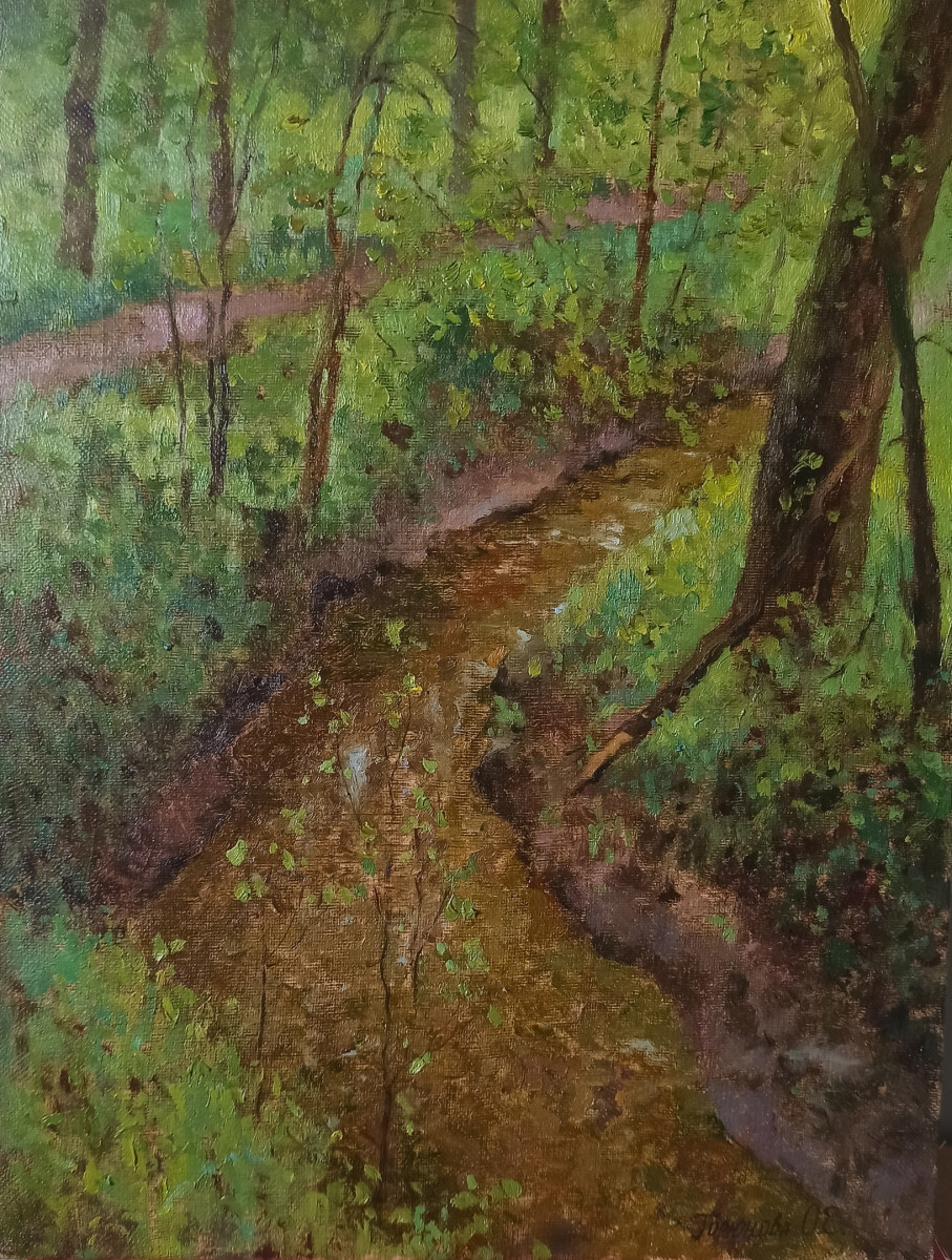 Река Матусовка, конец мая