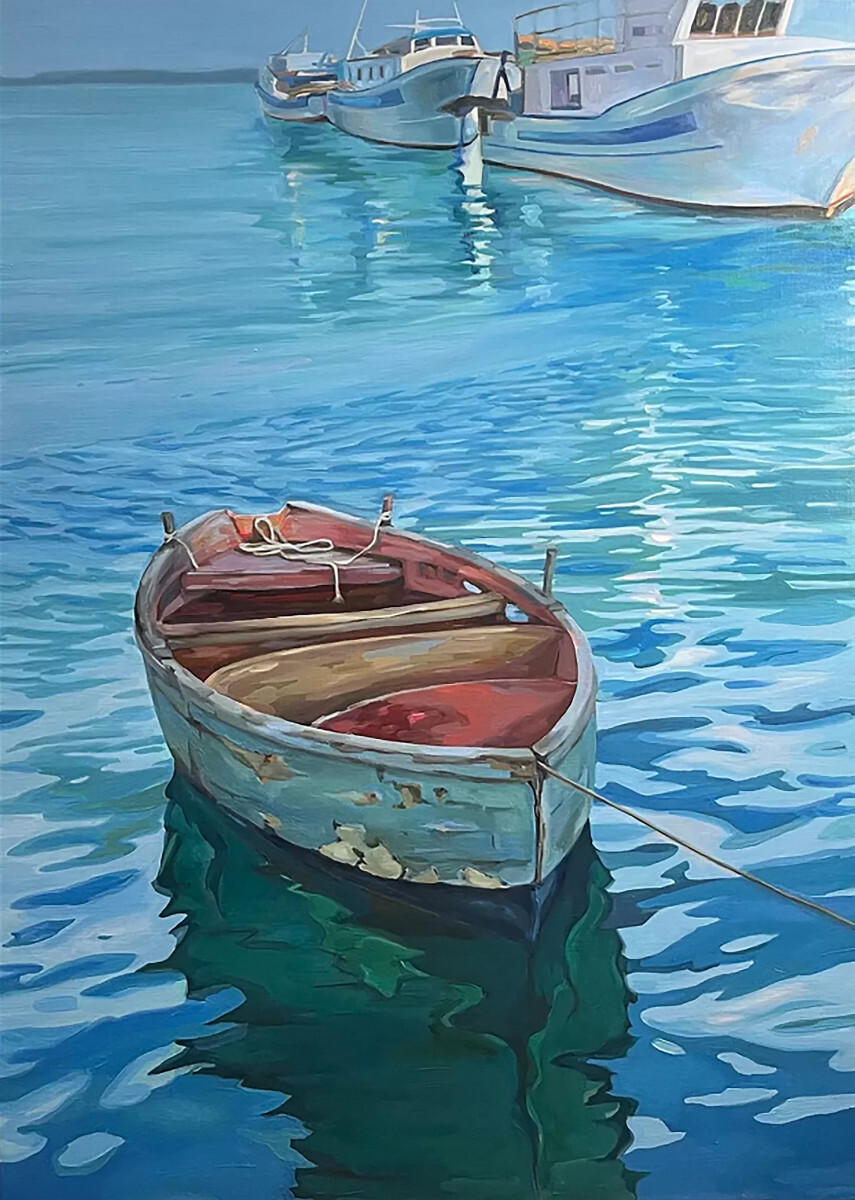 Лодочка на воде