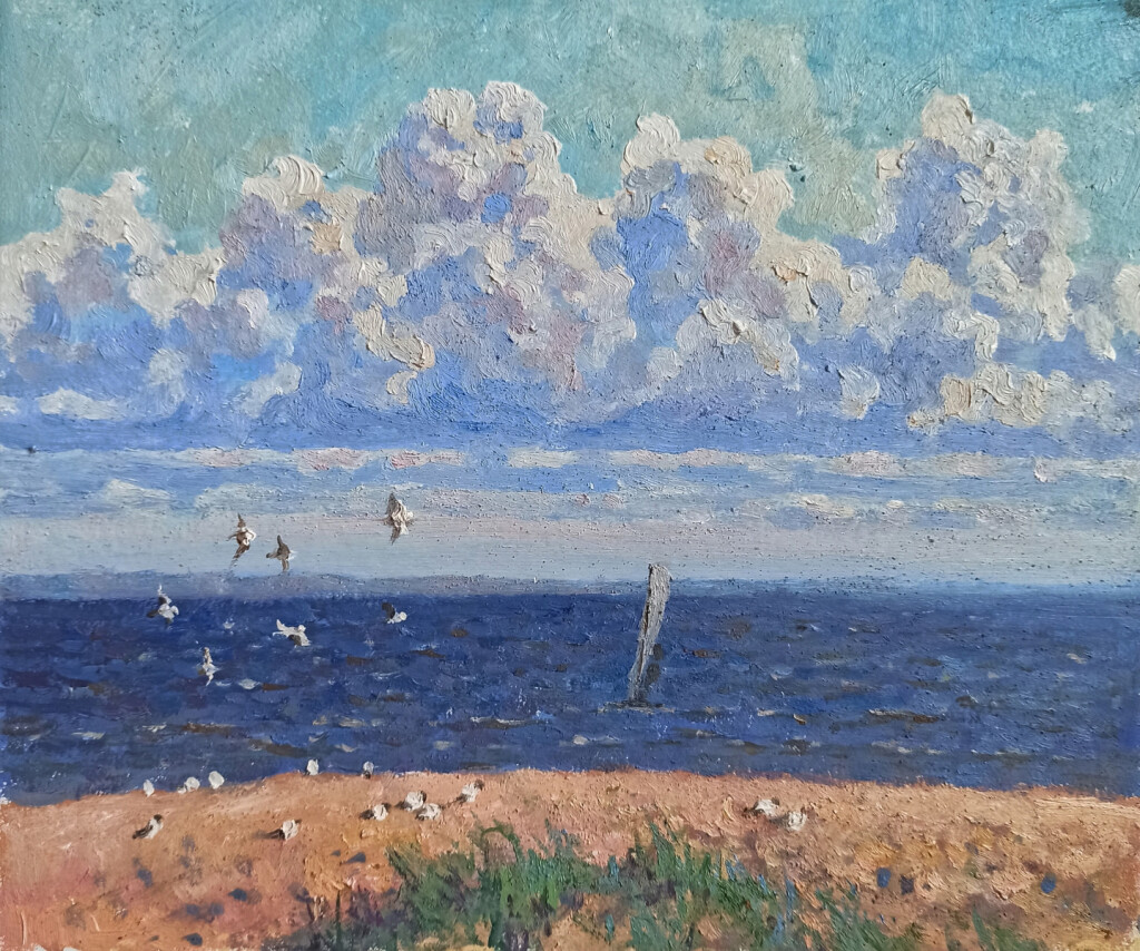 Облака над Финским заливом