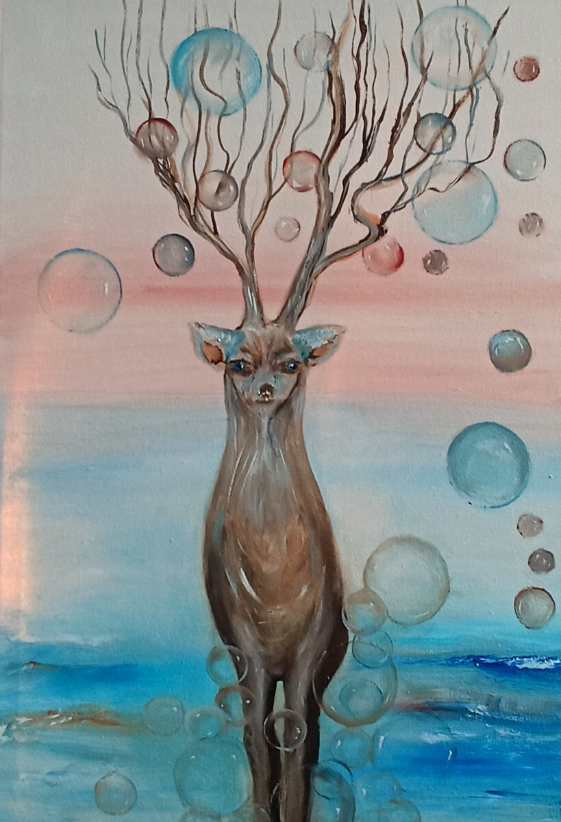 Сказочный олень