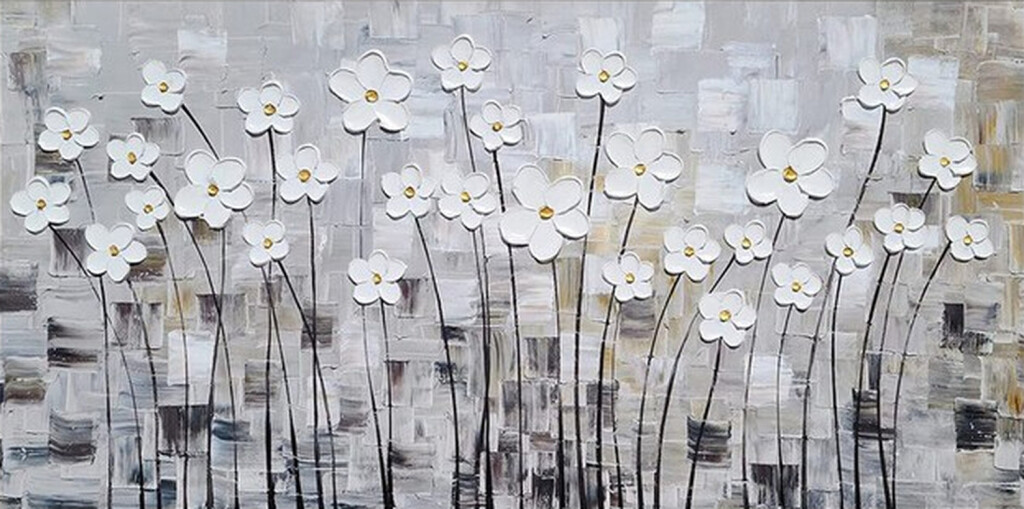 Белые цветы