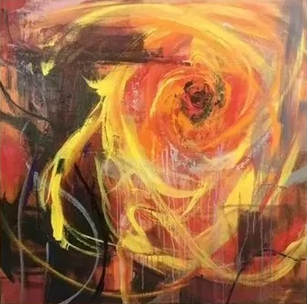 Огненная роза