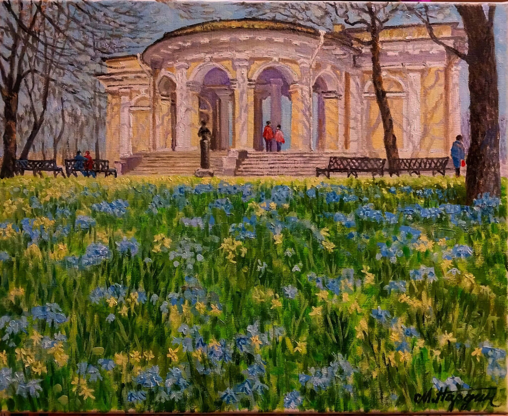 Первоцветы в Михайловском саду