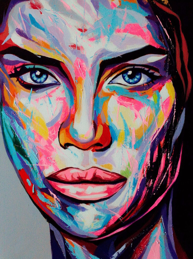 Портрет в поп-арт