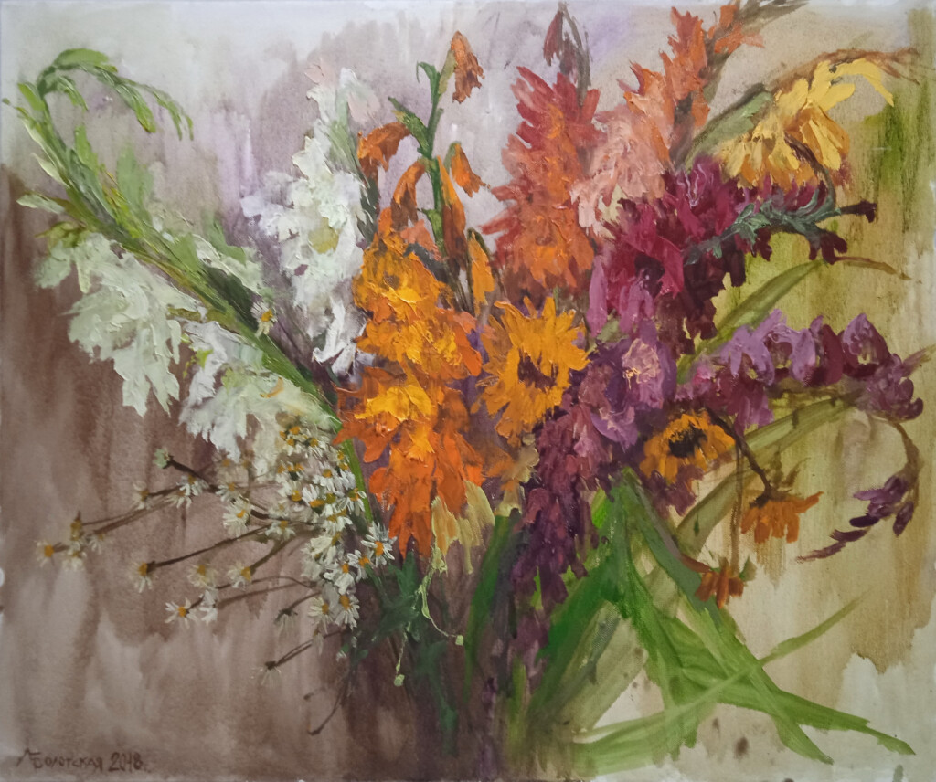 Гладиолусы