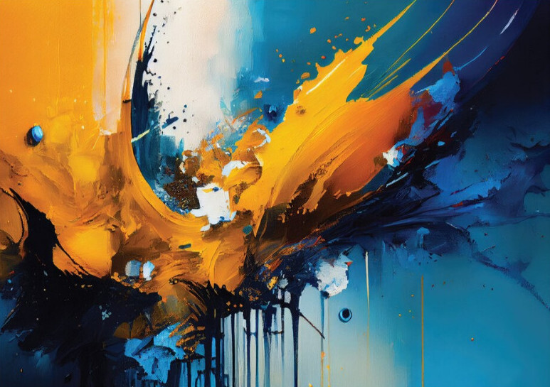 Яркая абстракция