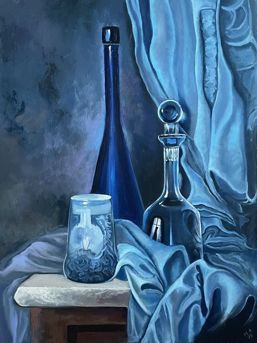 Синий натюрморт