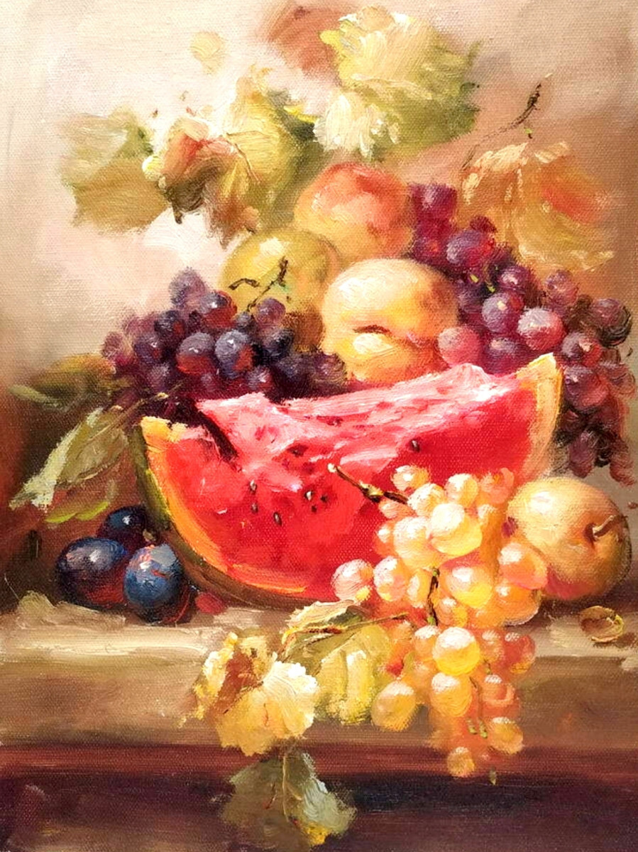 Натюрморт с арбузом