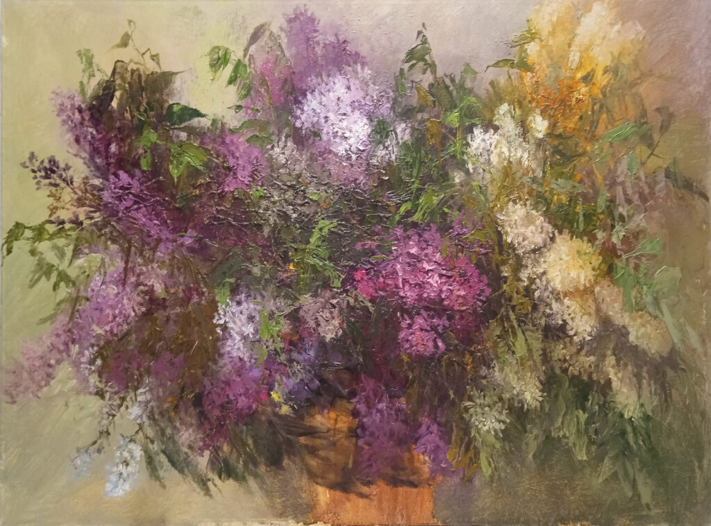 Букет в лиловом