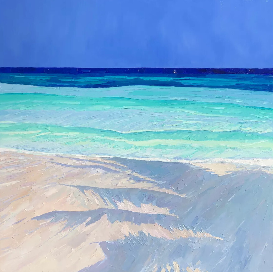 Абстрактный пейзаж моря