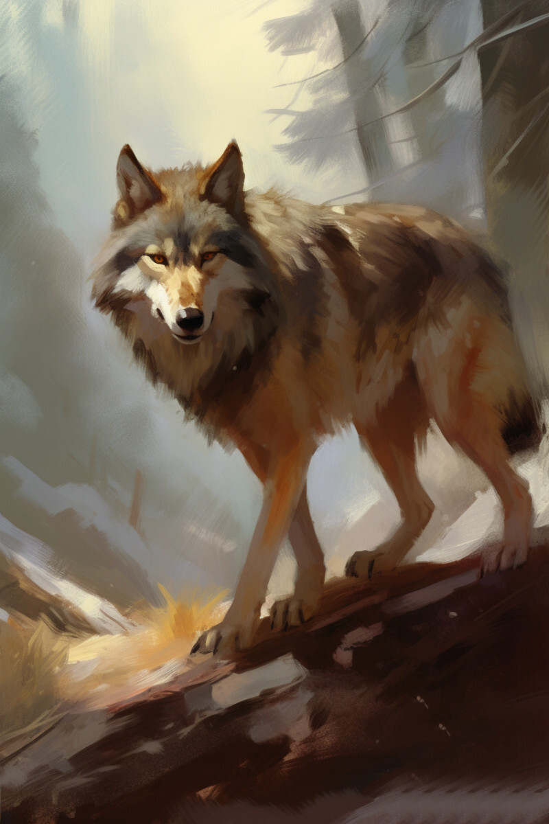 Лесной волк