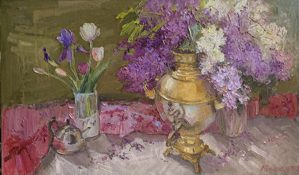 Красная шаль