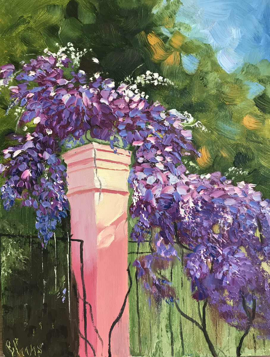 Сирень в цвету