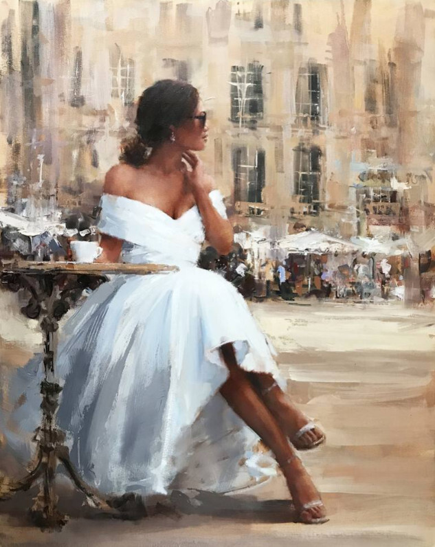 Незнакомка в белом платье