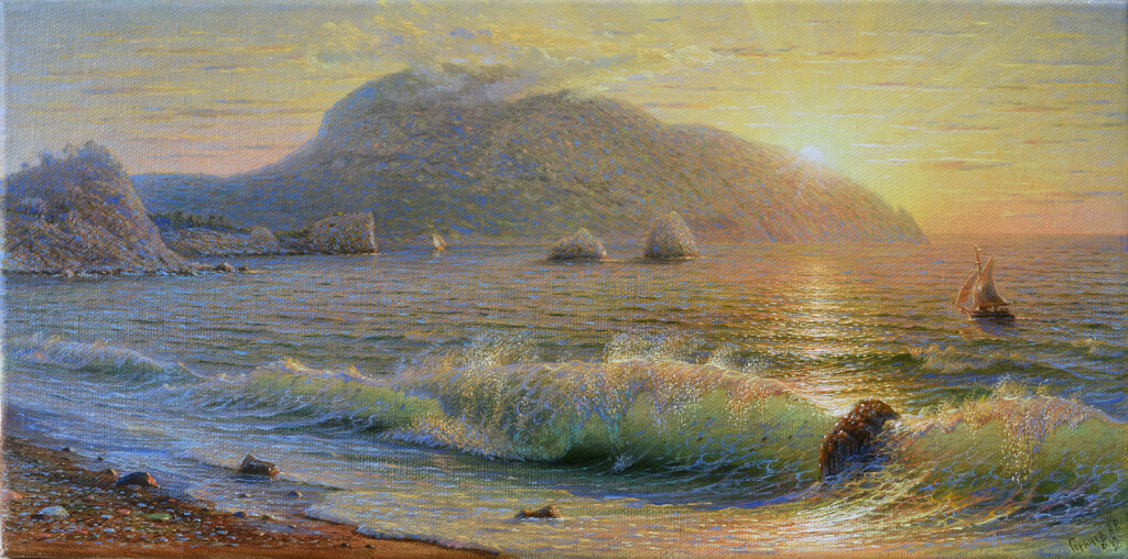 Прибой волн, Гурзуф