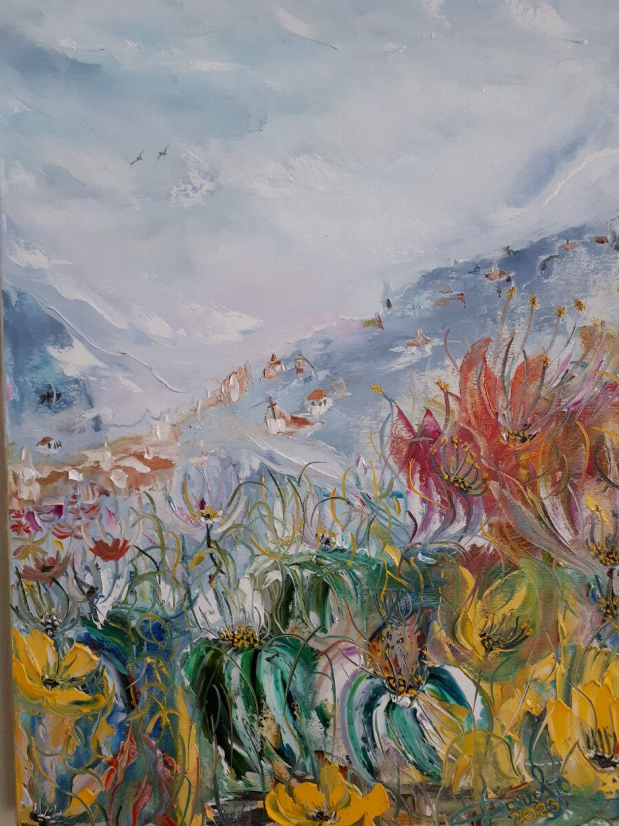 Цветы в горах