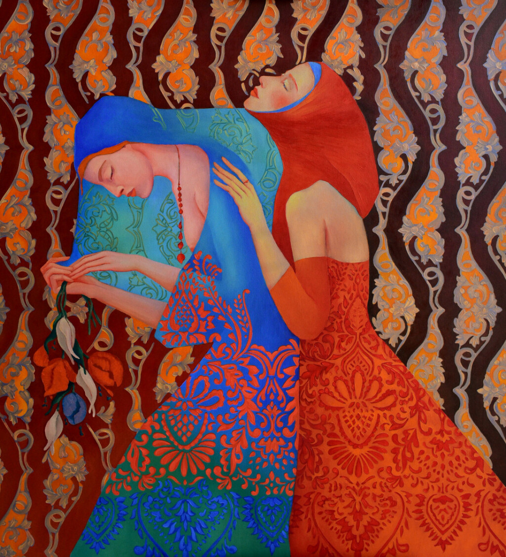 Цветы под дождем