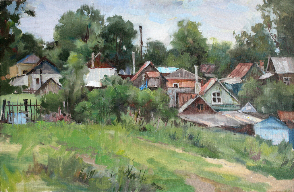 В заповеднике им. Ленина.