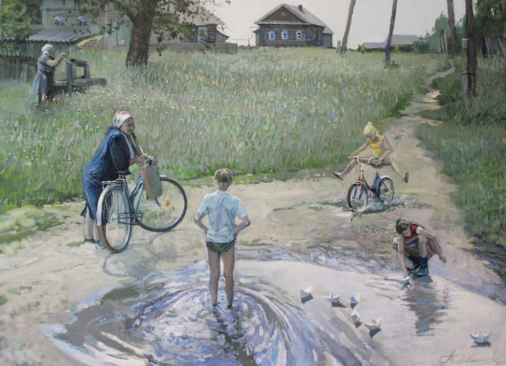 Забавы после дождя