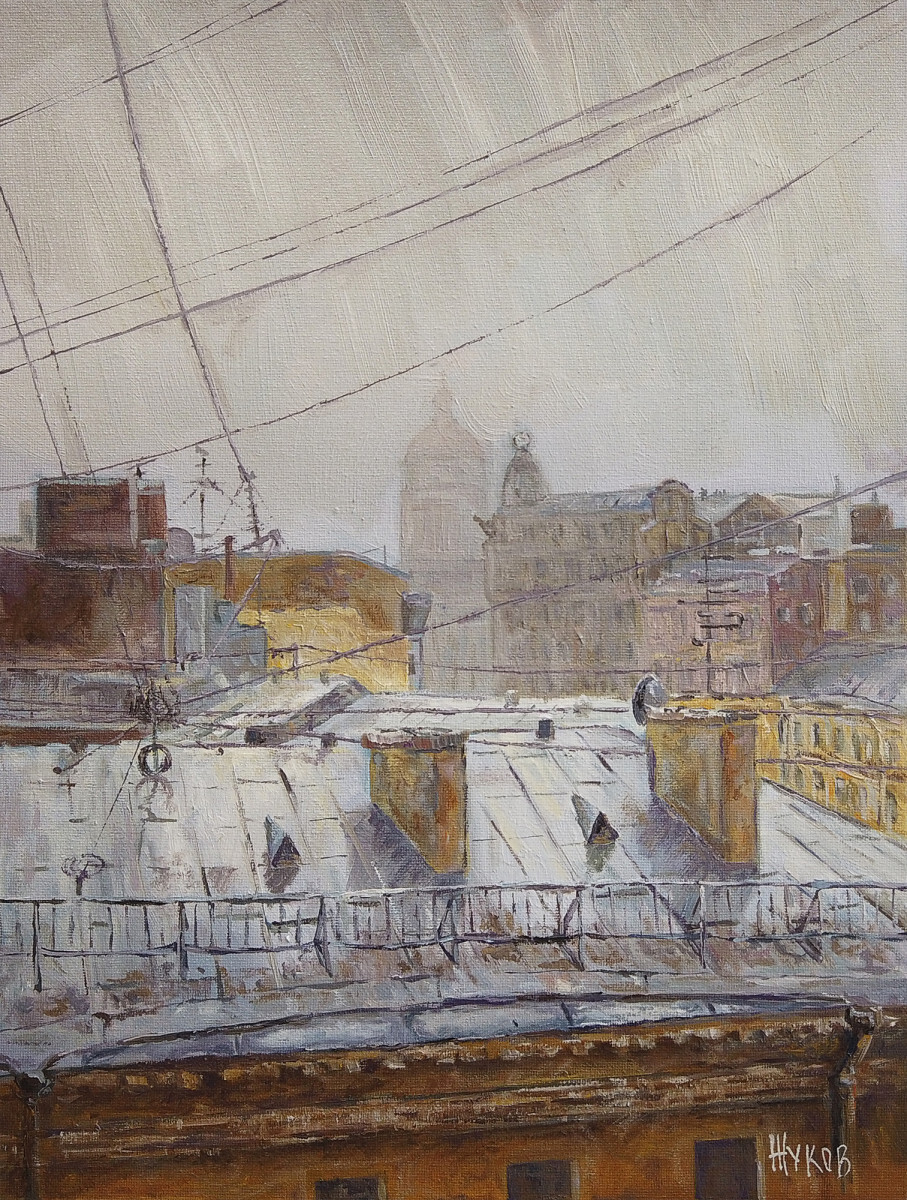 Дождливый Петербург