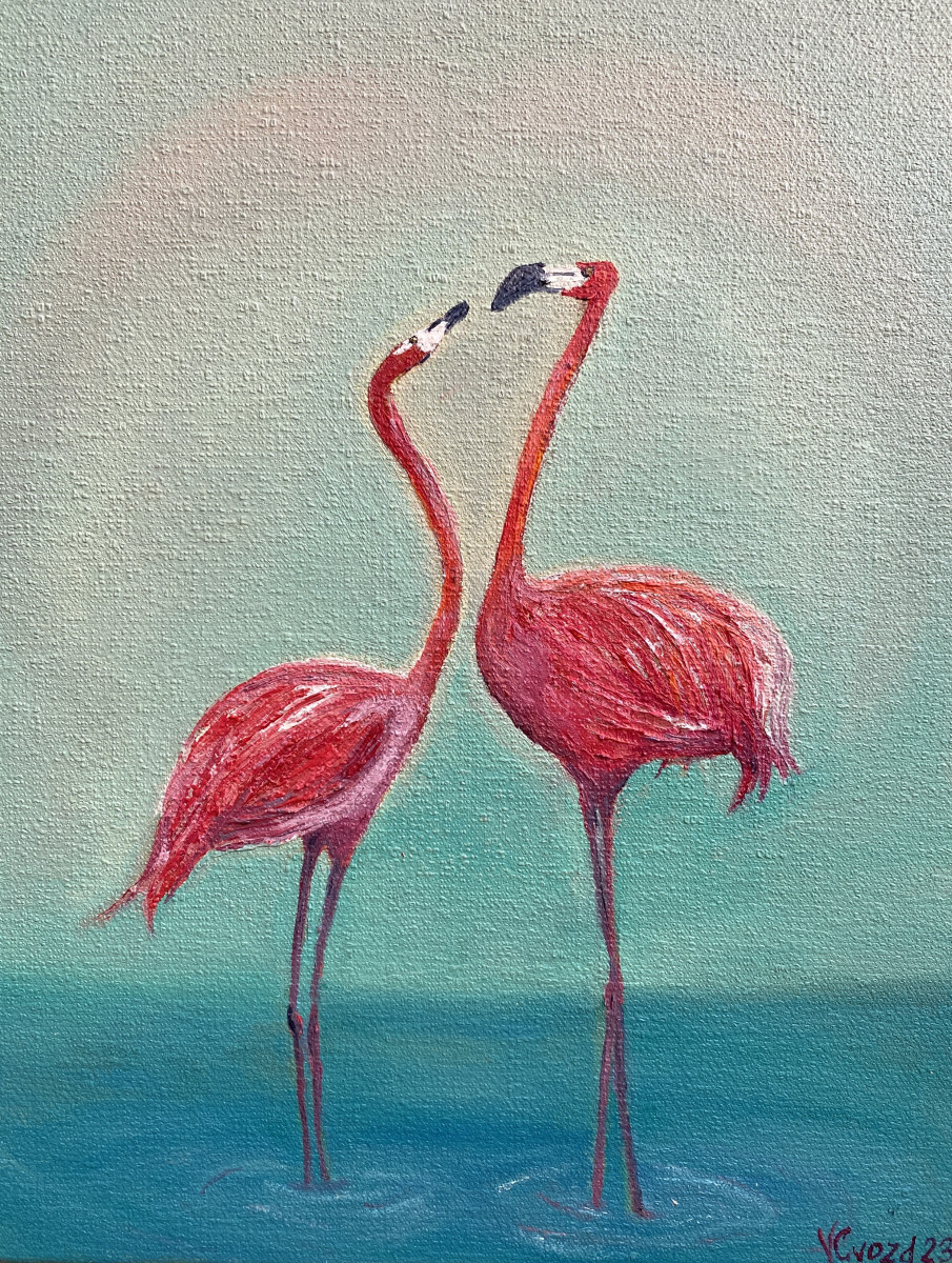 Фламинго. Любовь