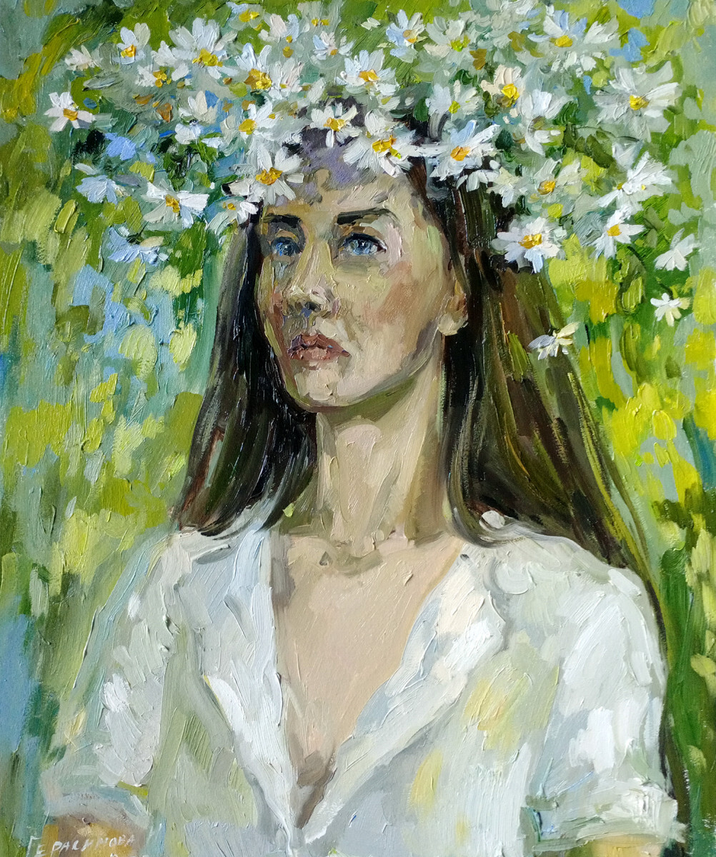 Ромашковый венок