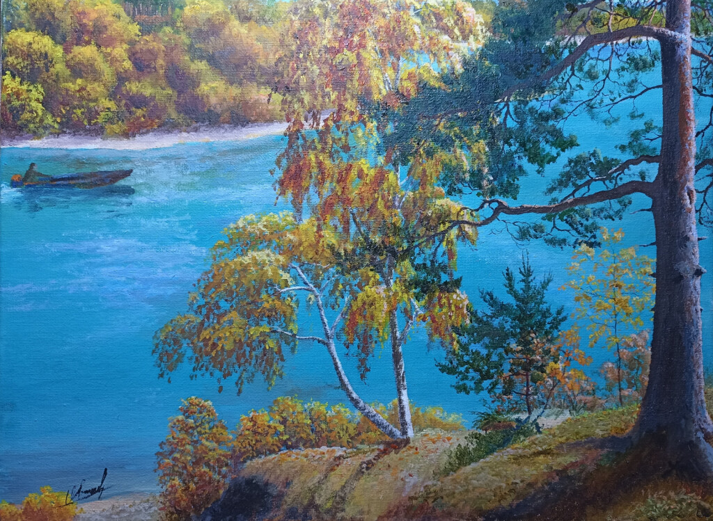 Осенний день на Бирюсе