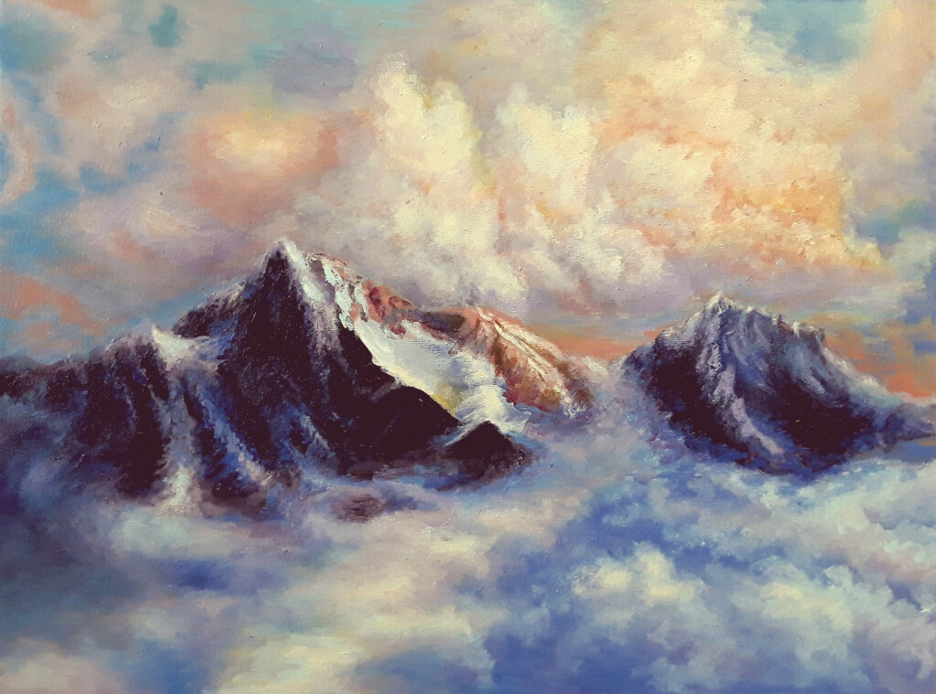 Горы в облаках