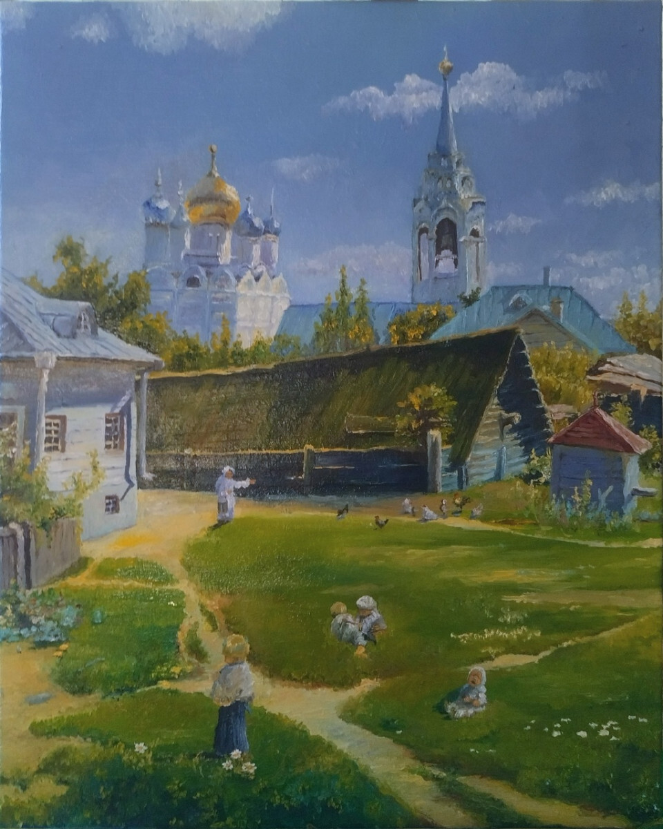 Фрагмент «Московский дворик»