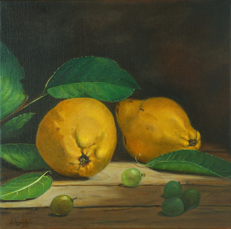 Айва и виноград