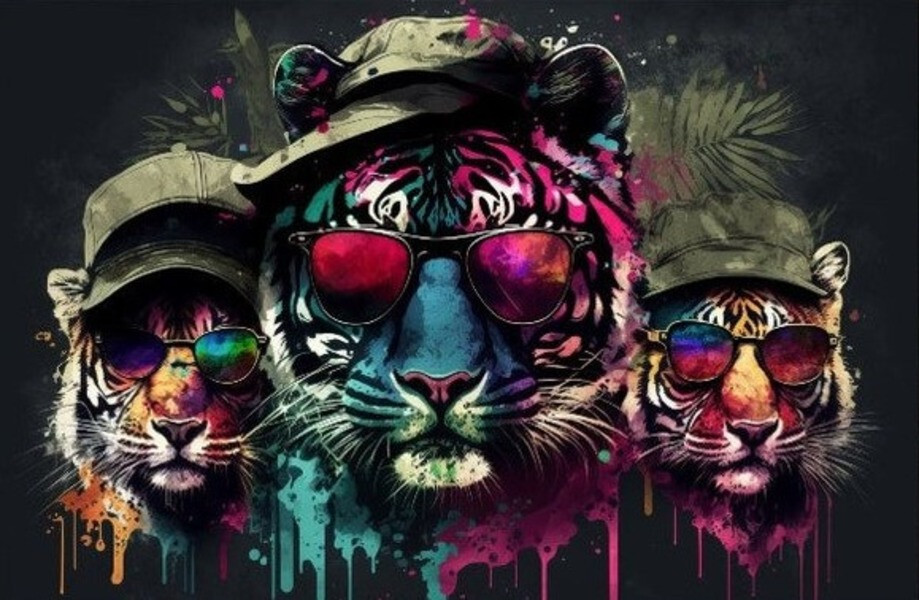 Модные тигры