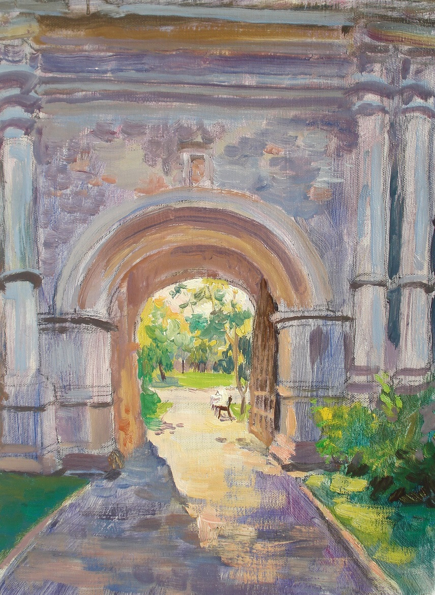 Летний вечер в усадьбе Измайлово