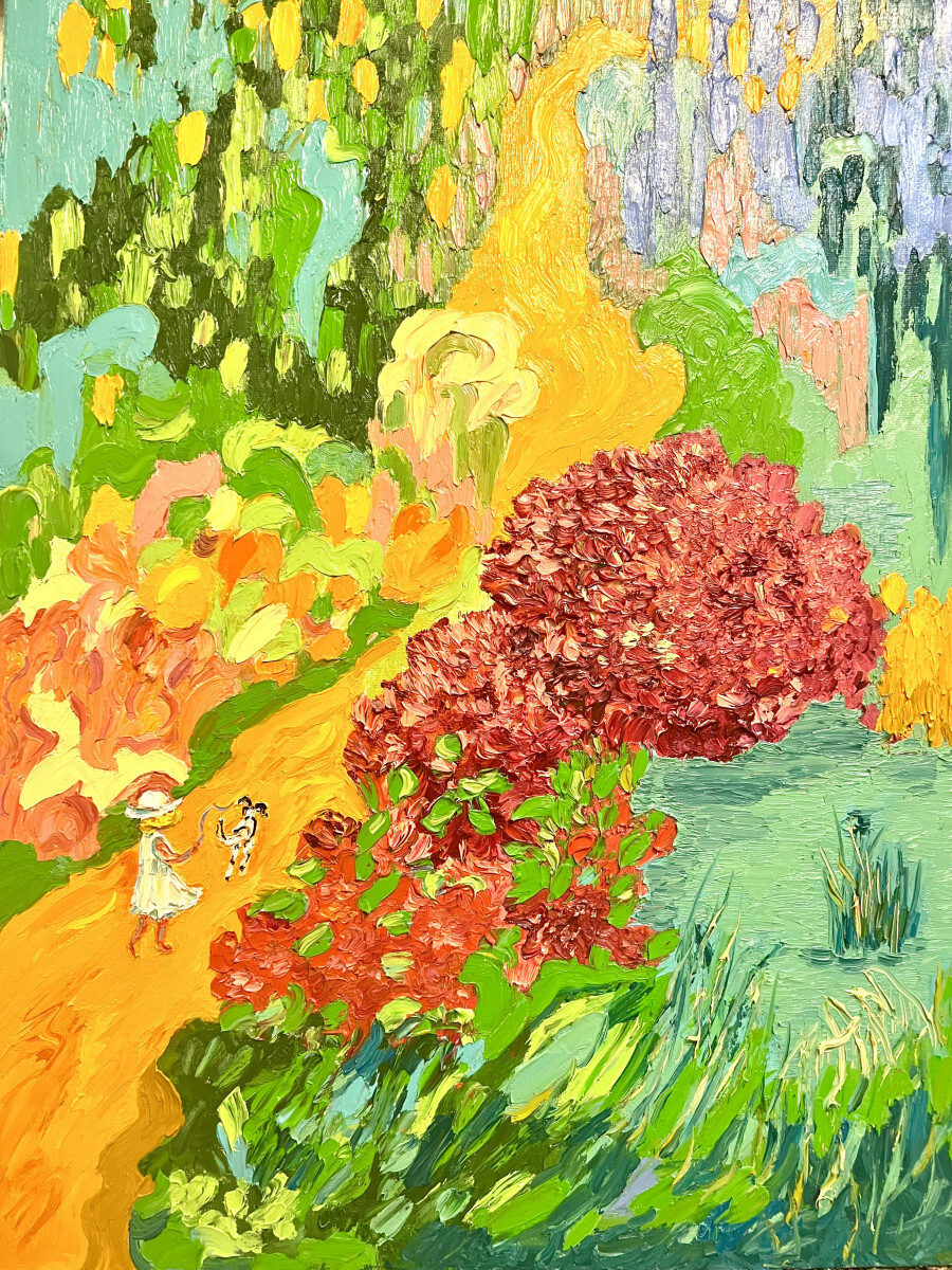 Девочка и Осень .